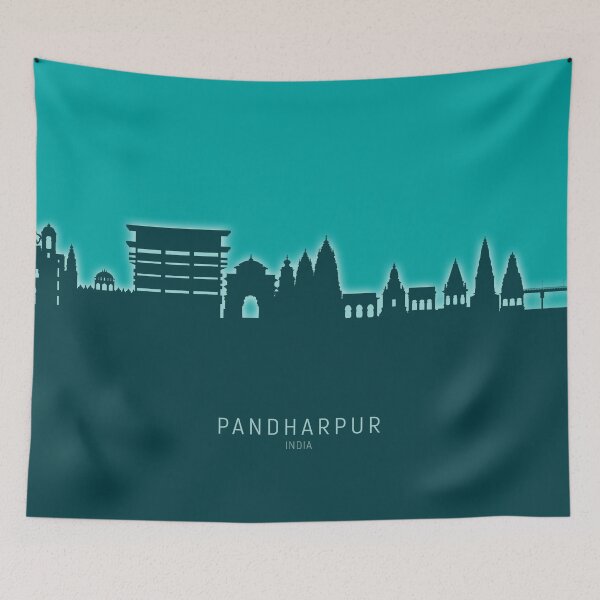 Item preview, Pandharpur Skyline India designed and sold by ArtPrints.