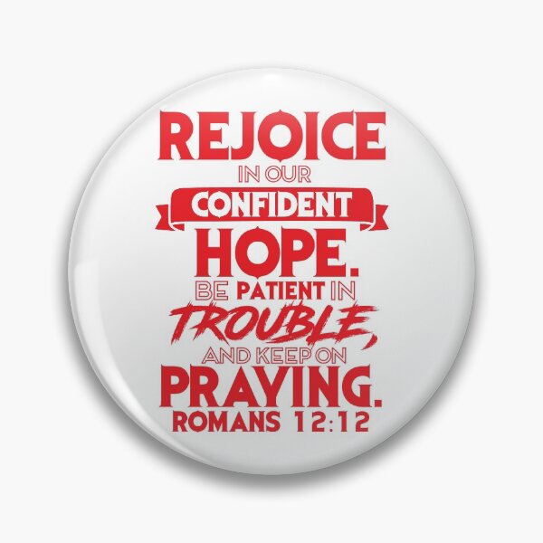 Item preview, Romans 12:12 designed and sold by plushism.