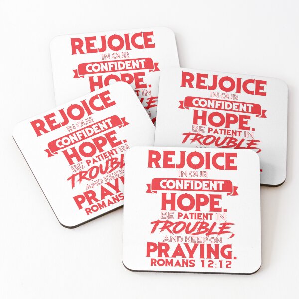 Item preview, Romans 12:12 designed and sold by plushism.