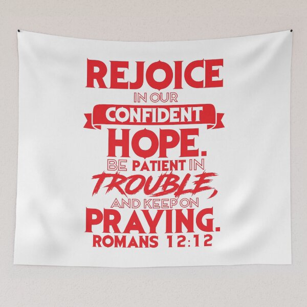 Item preview, Romans 12:12 designed and sold by plushism.