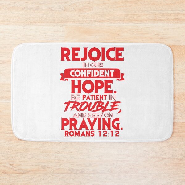 Item preview, Romans 12:12 designed and sold by plushism.