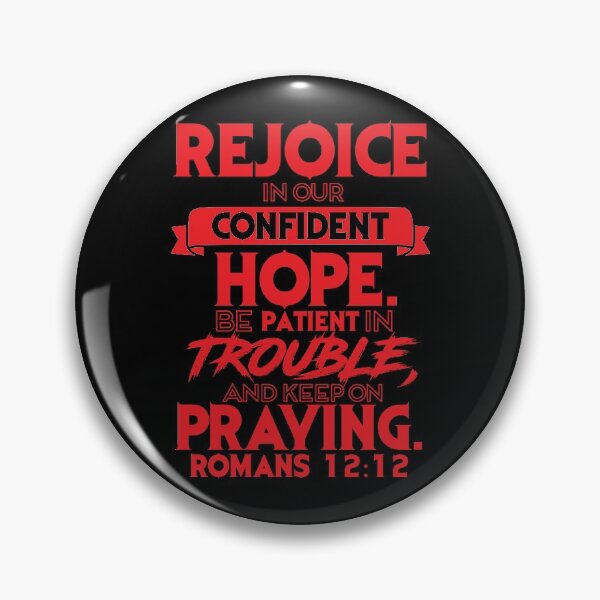 Item preview, Romans 12:12 designed and sold by plushism.