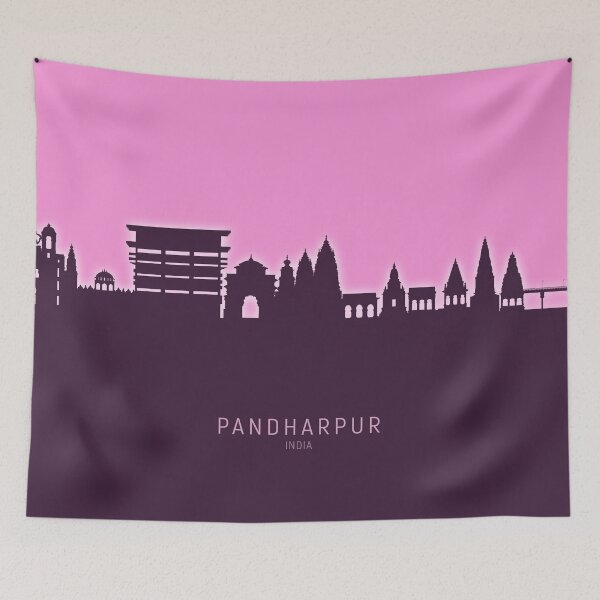 Item preview, Pandharpur Skyline India designed and sold by ArtPrints.