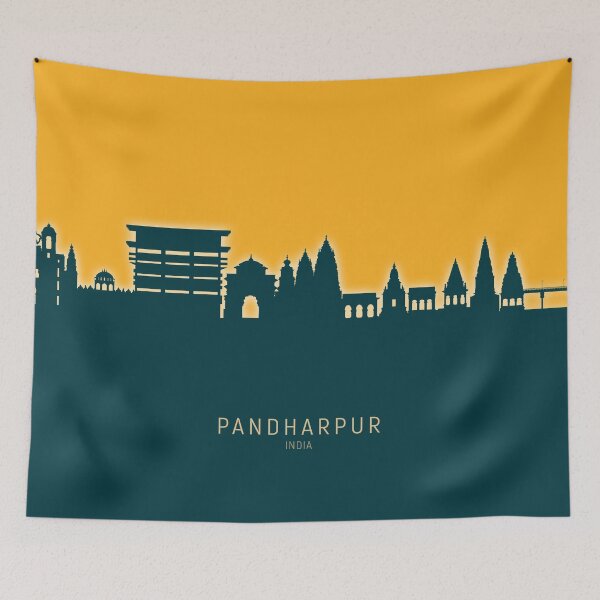 Item preview, Pandharpur Skyline India designed and sold by ArtPrints.