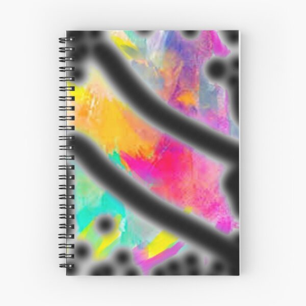 Artikelvorschau, Lebendige, mehrfarbige Spashes, Abstracto entworfen und verkauft von Adri Barnard.