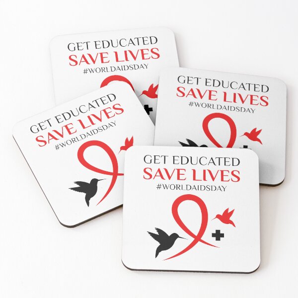 Item preview, Get Educated Save Lives designed and sold by AladdinMktgs.