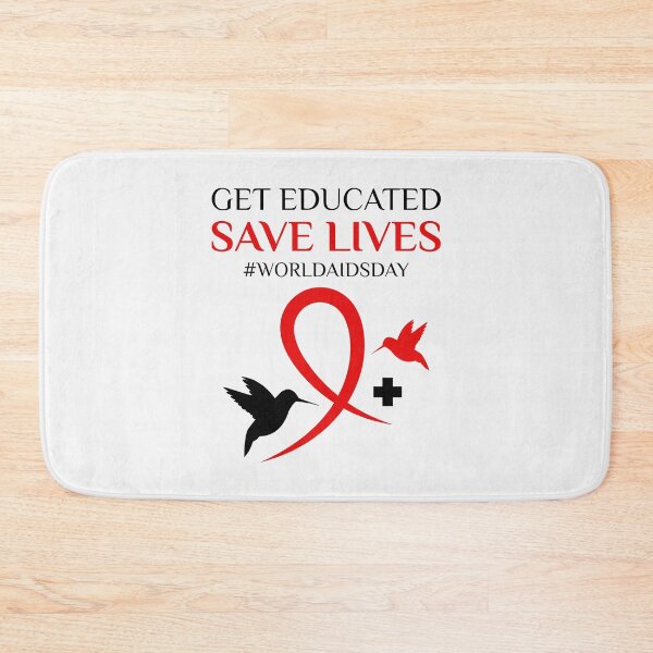 Item preview, Get Educated Save Lives designed and sold by AladdinMktgs.
