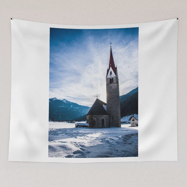 Item preview, Church in the snow designed and sold by Markus Holsträter.