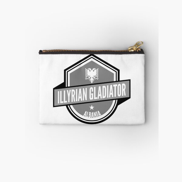 Item preview, Gray Illyrian Gladiator Albania Logo designed and sold by OMdesigns93.