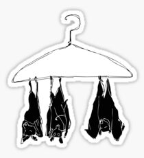 fruitbats in the closet Sticker