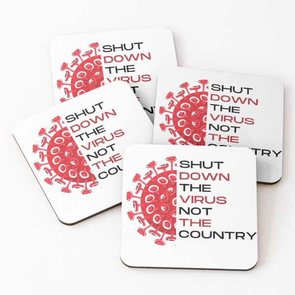 Item preview, Shut Down The Virus Not The Country designed and sold by AutumnVibeShop.