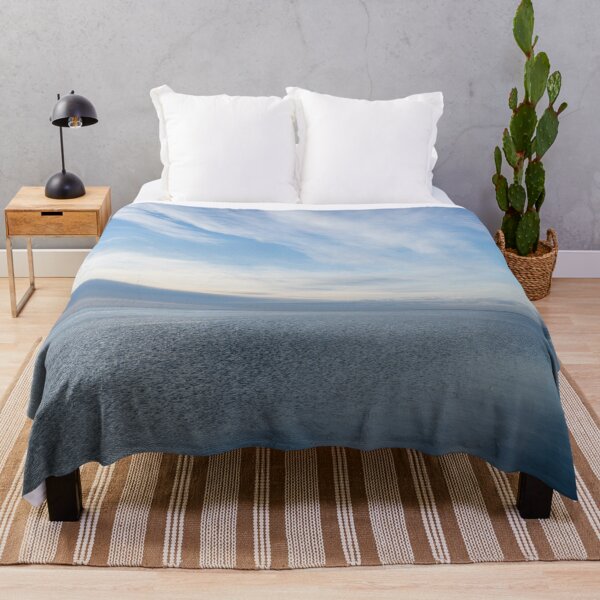 Item preview, Breezy Blues - Feathery Clouds Brushwork and Cool Surface Ripplets designed and sold by Georgia Mizuleva.