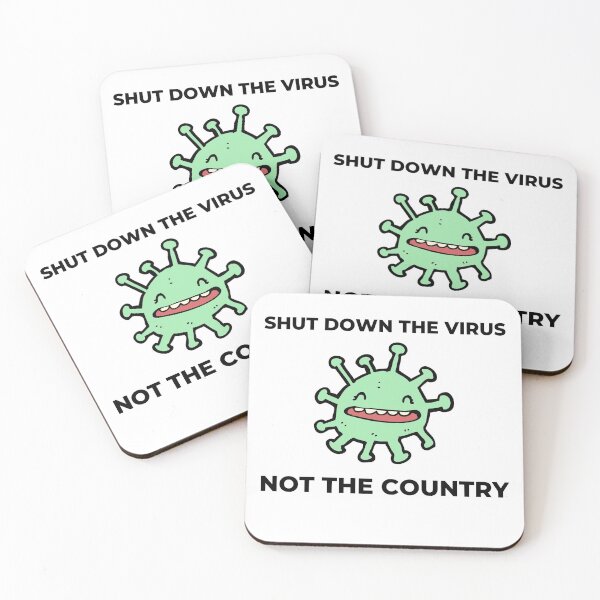 Item preview, Shut Down The Virus Not The Country designed and sold by AutumnVibeShop.