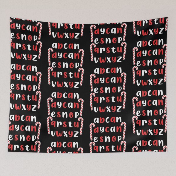 Item preview, Candy Canes Holiday Word Search designed and sold by GravitiTees.
