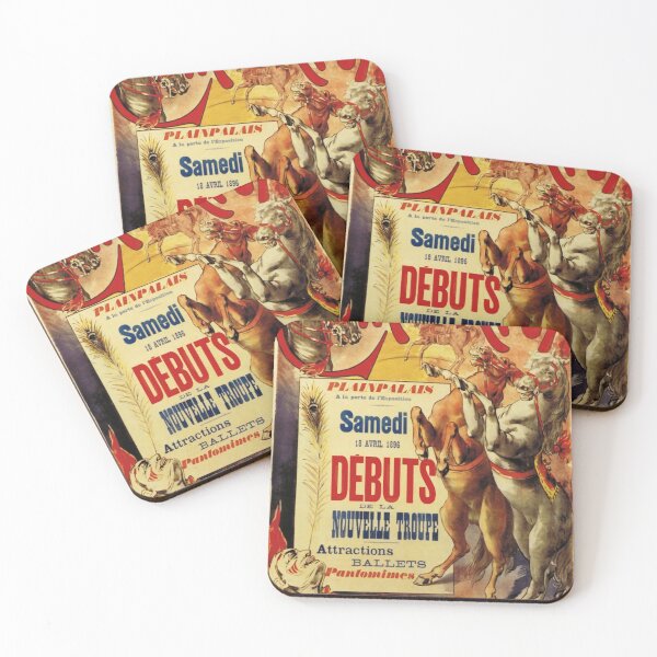 Item preview, retro cirque rancy plainpalais avril designed and sold by CorasPosters.