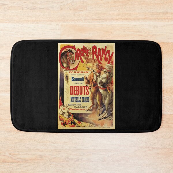 Aperçu de l'œuvre retro cirque rancy plainpalais avril créée et vendue par CorasPosters.