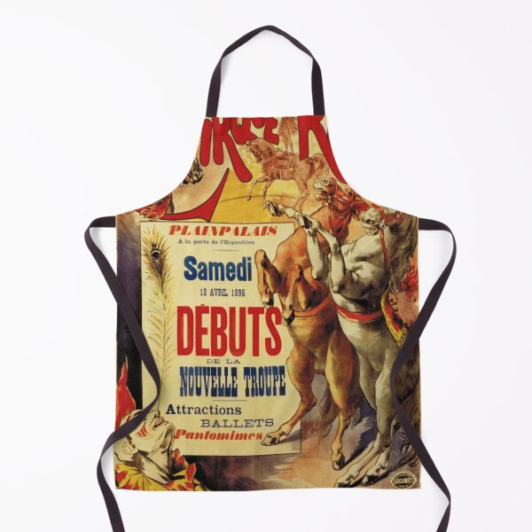 Item preview, retro cirque rancy plainpalais avril designed and sold by CorasPosters.