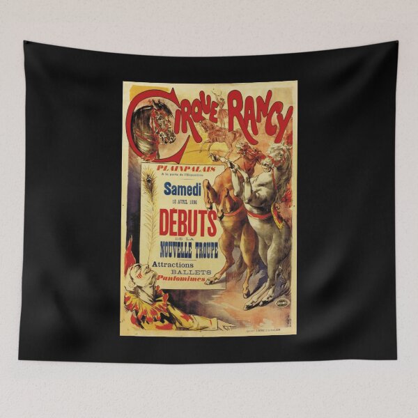 Item preview, retro cirque rancy plainpalais avril designed and sold by CorasPosters.