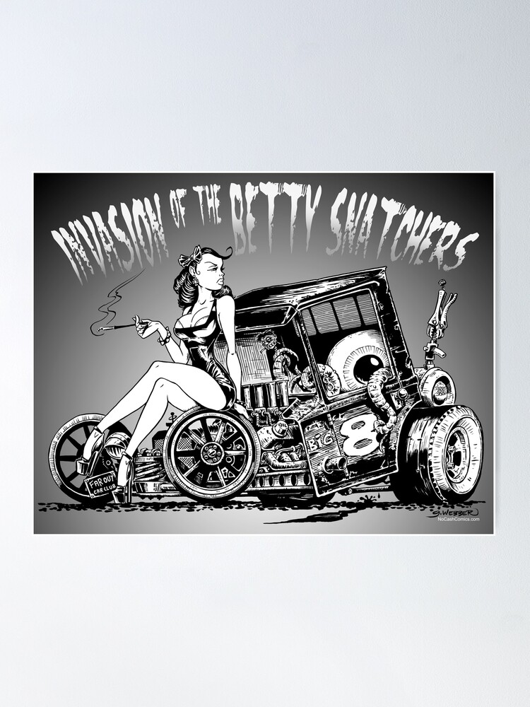 Alternate view of Invasion of the Betty Snatchers Poster