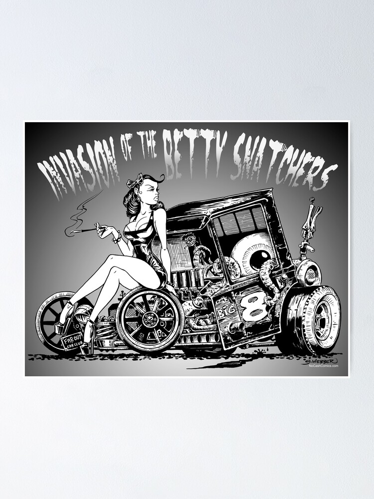 Alternate view of Invasion of the Betty Snatchers Poster