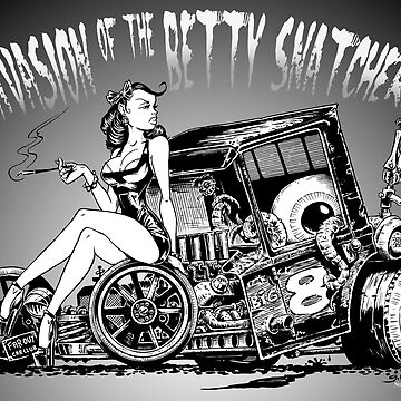 Artwork thumbnail, Invasion of the Betty Snatchers by George Webber