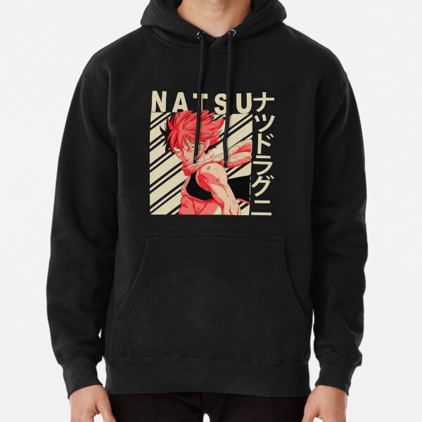 Natsu dragneel - Art Vintage Sweat à capuche épais