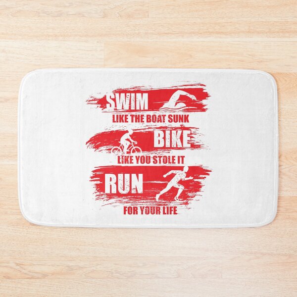Item preview, Swim Like The Boat Sunk Bike Like You Stole It Run For Your Life, Sport Triathlon designed and sold by overstyle.