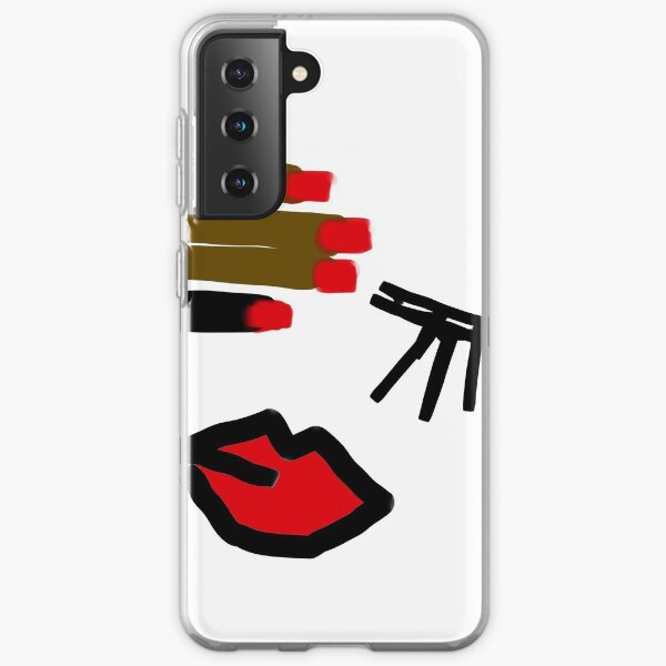 rojo Samsung Galaxy Soft Case