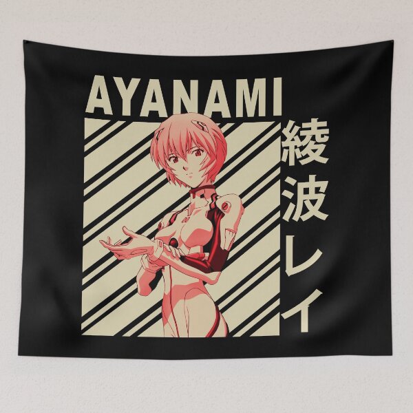 Item preview, Rei ayanami - Vintage Art designed and sold by LahcenBamouh.