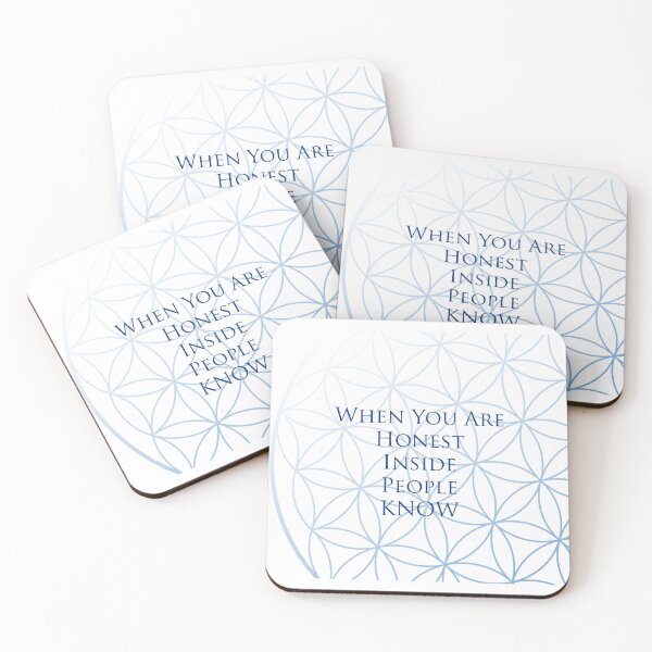 Item preview, Honest Inside Flower of Life designed and sold by SpiritGifts.