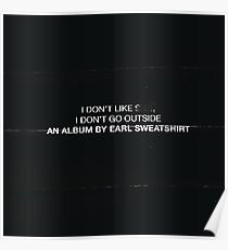 Graf Sweatshirt Poster