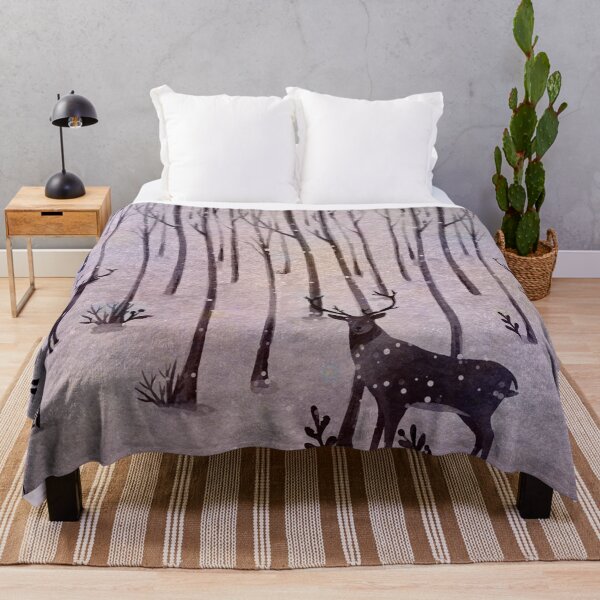 Item preview, Winter Forest Deers designed and sold by adortopia.