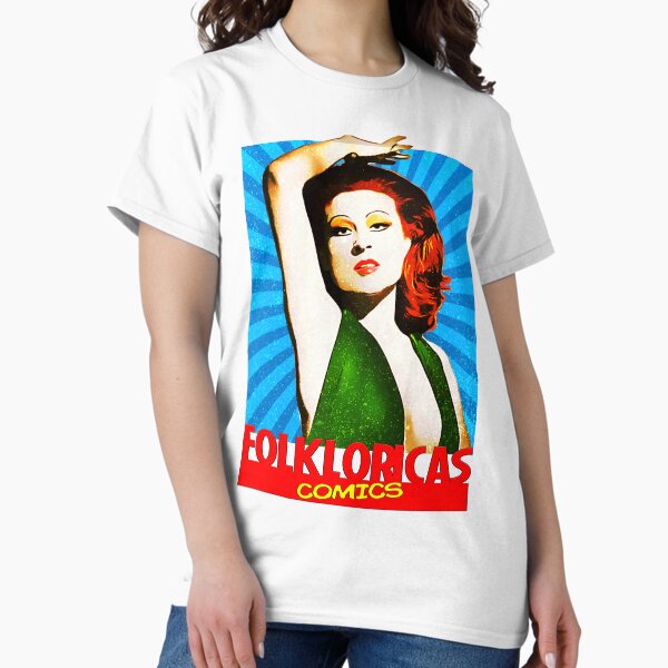 Vista previa del artículo con la obra «Gracia Montes en Folkloricas Comics Vintage », diseñado y vendido por LoveCopla.