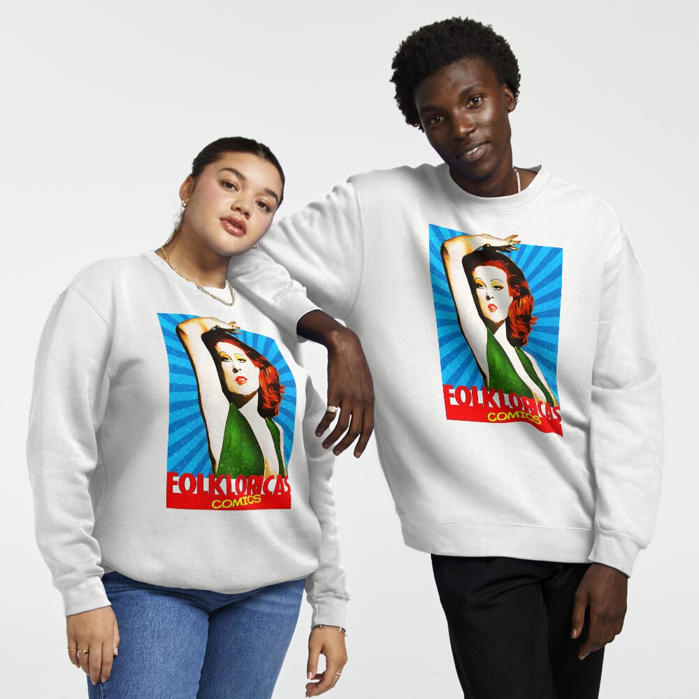 Vista previa del artículo con la obra «Sudadera sin capucha», diseñado y vendido por LoveCopla.