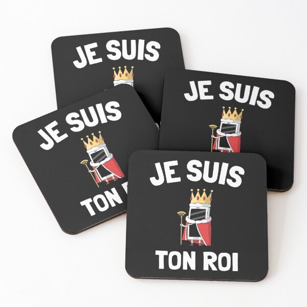 Aperçu de l'œuvre Je suis ton roi smartphone humour drôles créée et vendue par joozybart.