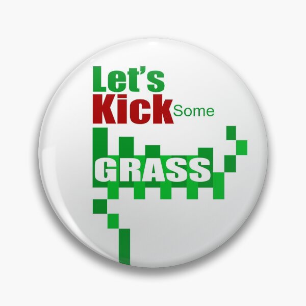 Item preview, Lets Kick some grass Collection for clothing, accessories and home decor. designed and sold by Myartbeyours.
