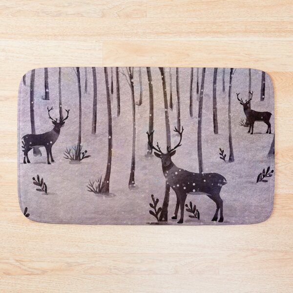Item preview, Winter Forest Deers designed and sold by adortopia.