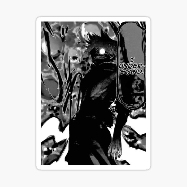 Tokyo Ghoul Manga Panel Sticker By Narcocynic Redbubble