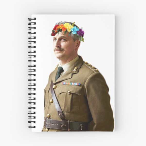 Item preview, BBC Ghosts The captain rainbow flower crown designed and sold by footballmusical.