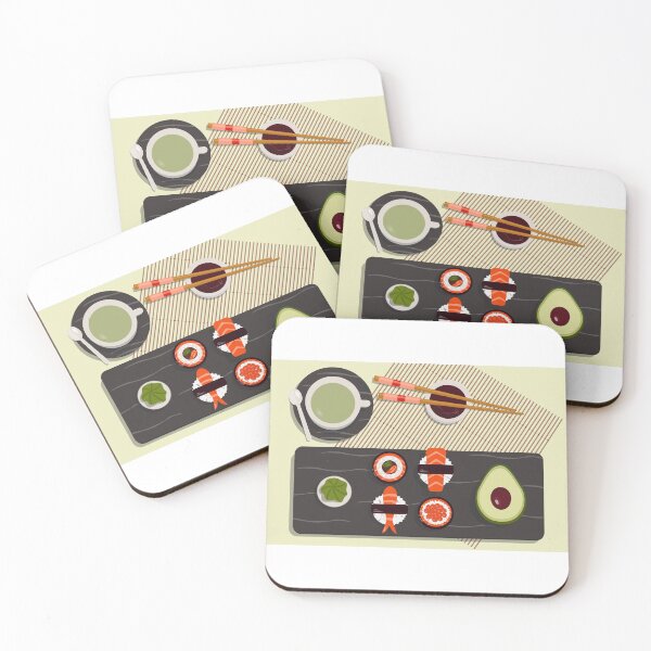 Item preview, sushi roll and say sause	 designed and sold by NikitaEmelianov.