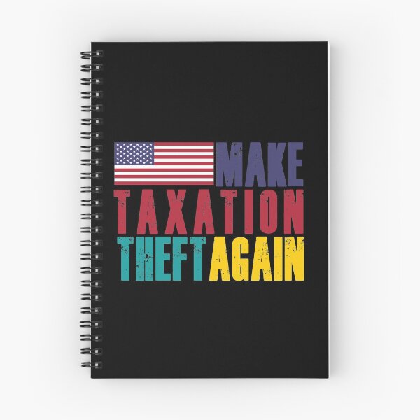 Item preview, make taxation theft again t-shirts designed and sold by Herodz.