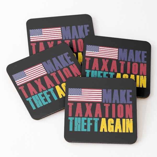 Item preview, make taxation theft again t-shirts designed and sold by Herodz.