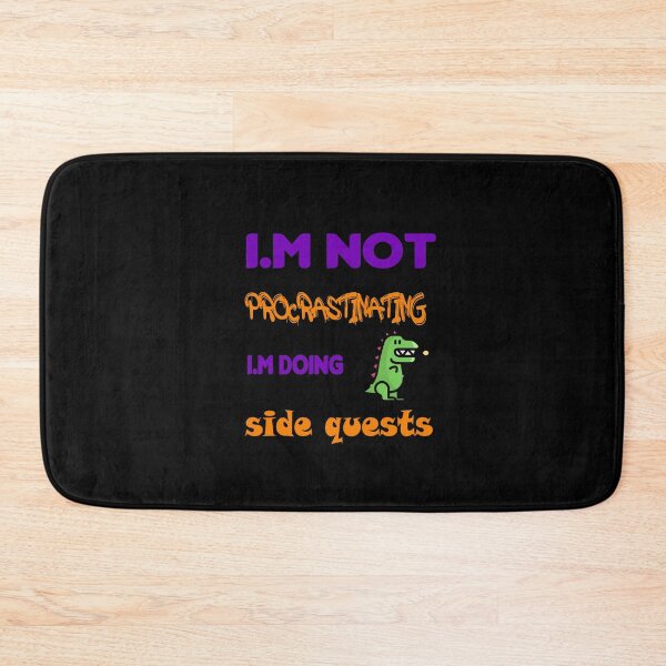 Item preview, I'm not prucrastinating I'm doing side qouests, cute family gift idea for mom, dad & siblings, best seller, siying quote, designed and sold by MODERN DESIGNS.