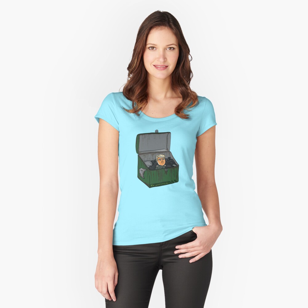 Item preview, Fitted Scoop T-Shirt designed and sold by OwlishArts.