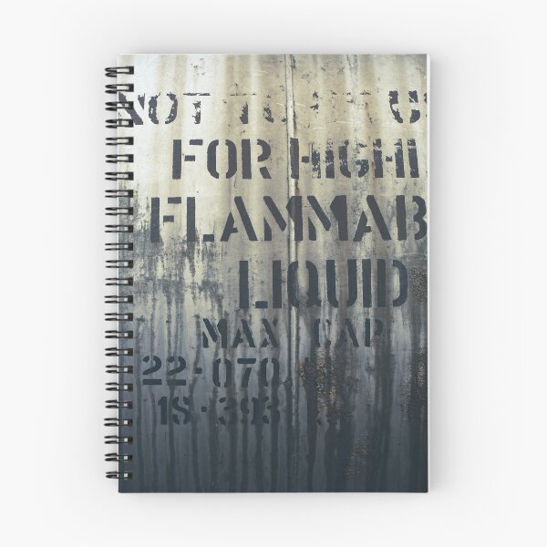 Item preview, Flammable Liquid Tank Typography designed and sold by LP-Images.