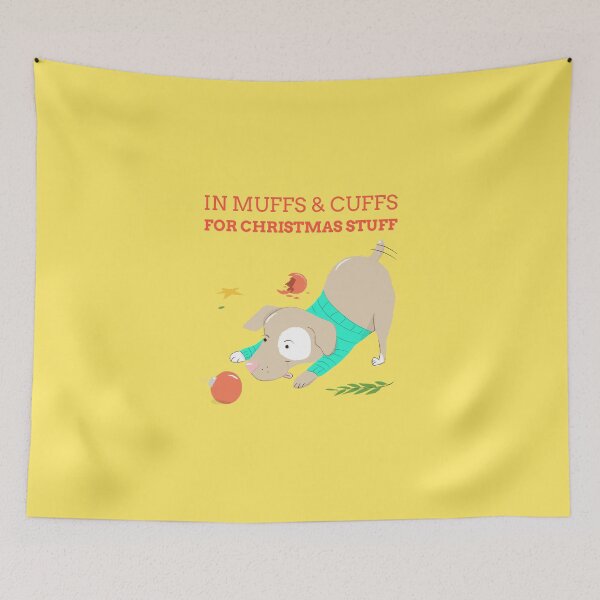 Item preview, In Muffs & Cuffs For Christmas Stuff | Merry Christmas Holiday  designed and sold by Ainbowz-Artwork.