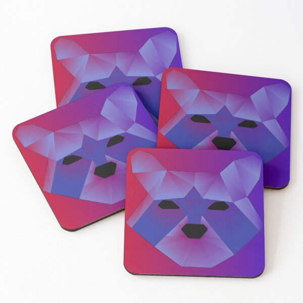 Item preview, Raccoon digital art designed and sold by MeerkatArt.