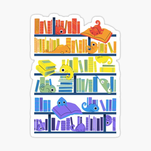Artikel-Vorschau von Chamäleons Bibliothek, designt und verkauft von TaylorRoss1.