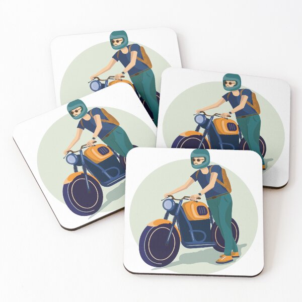 Item preview, young male in retro bike	 designed and sold by NikitaEmelianov.