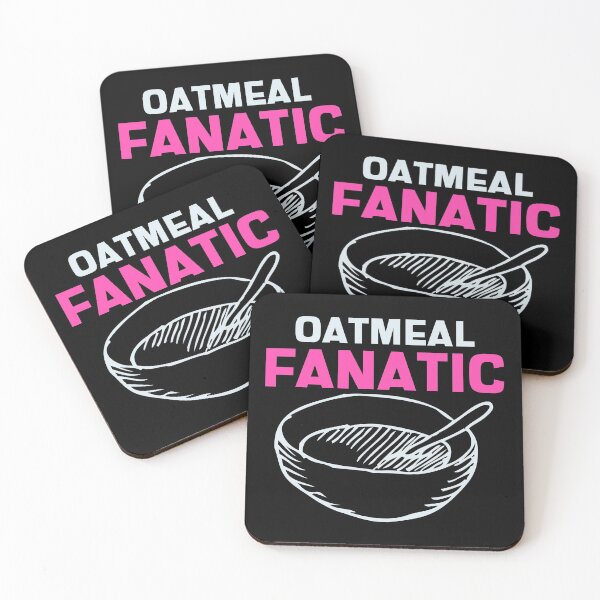 Item preview, Oatmeal Fanatic – Pink Vegan Fitness Breakfast Bowl  designed and sold by The Green Corner.